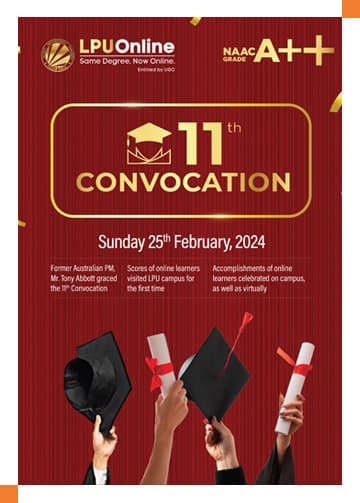 LPU Online 11th Convocation